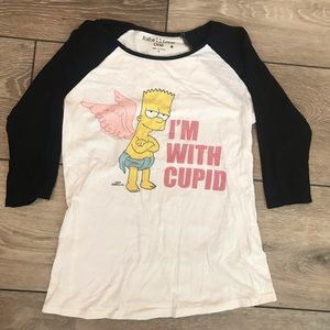 The Simpsons Softball Tee